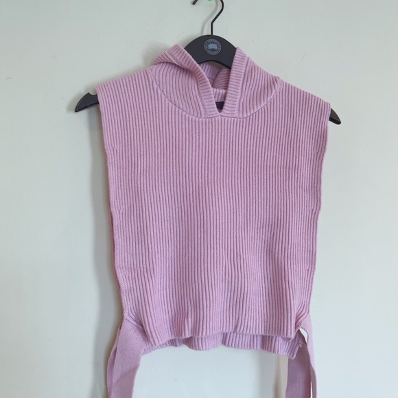 MAJE KNIT COLLAR WITH HOOD - Picture 4 of 9